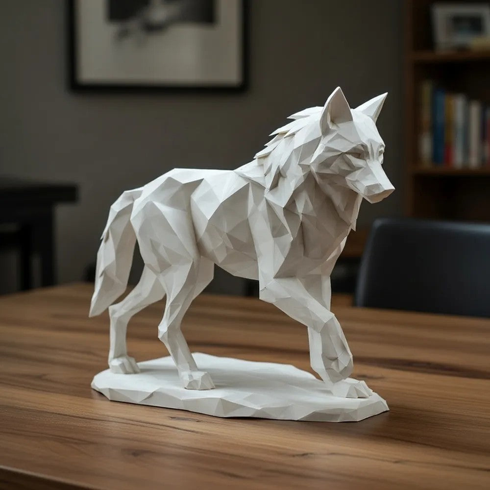 Wolf Sculpture