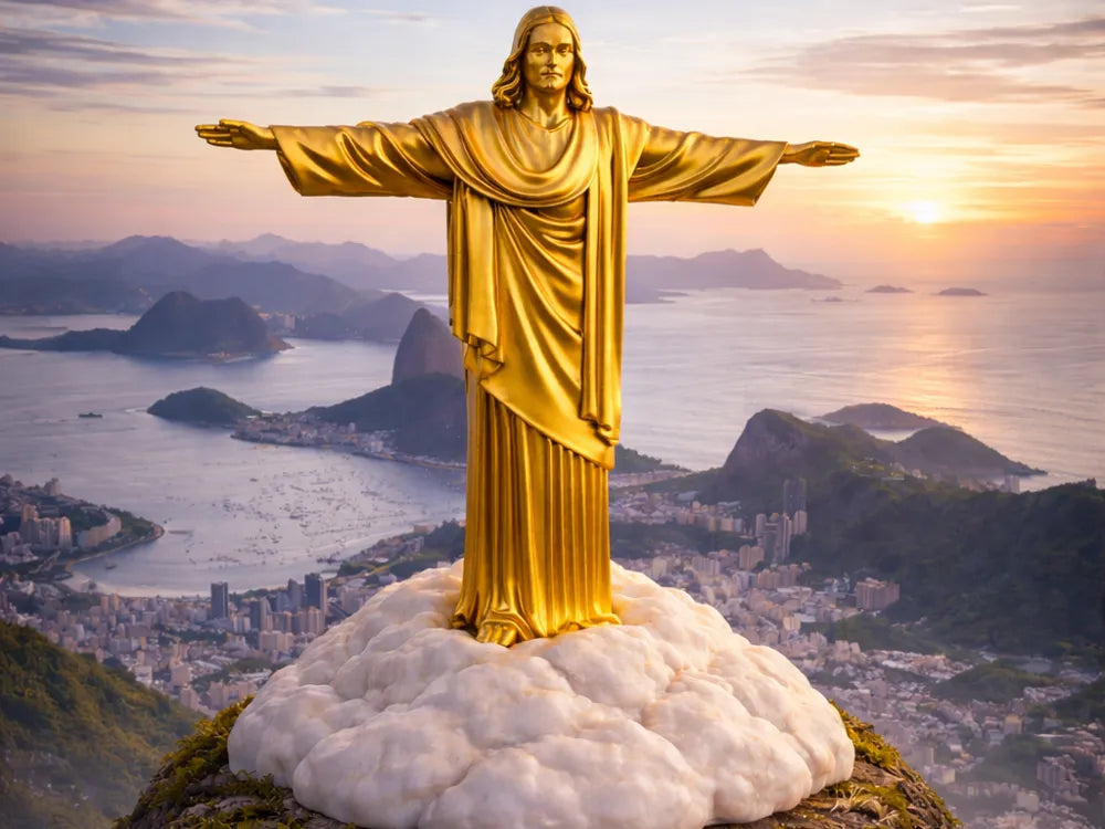 Christ the Redeemer – 3D Printed Iconic Christian Sculpture by 3D Divine | FOFUS, Thrissur Kerala