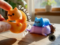 Springy Kitty Flexi Fidget – 3D Printed Articulated Cat Fidget Toy by FOFUS, Thrissur Kerala