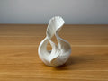 Twin Flow Sculptural Decor – 3D Printed Abstract Minimalist Home Sculpture by FOFUS, Thrissur Kerala