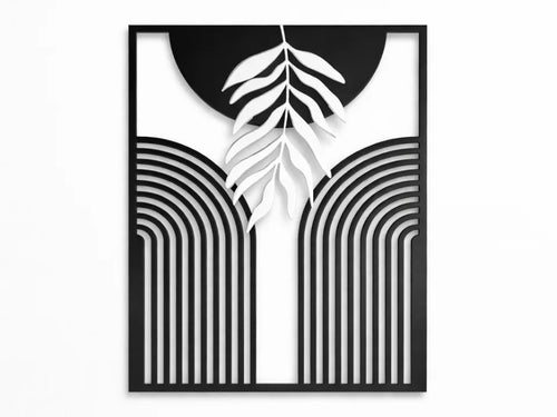 Boho Wall Art Modern 3D Design Scandi Wall – 3D Printed Scandinavian Bohemian Decor by FOFUS, Thrissur Kerala