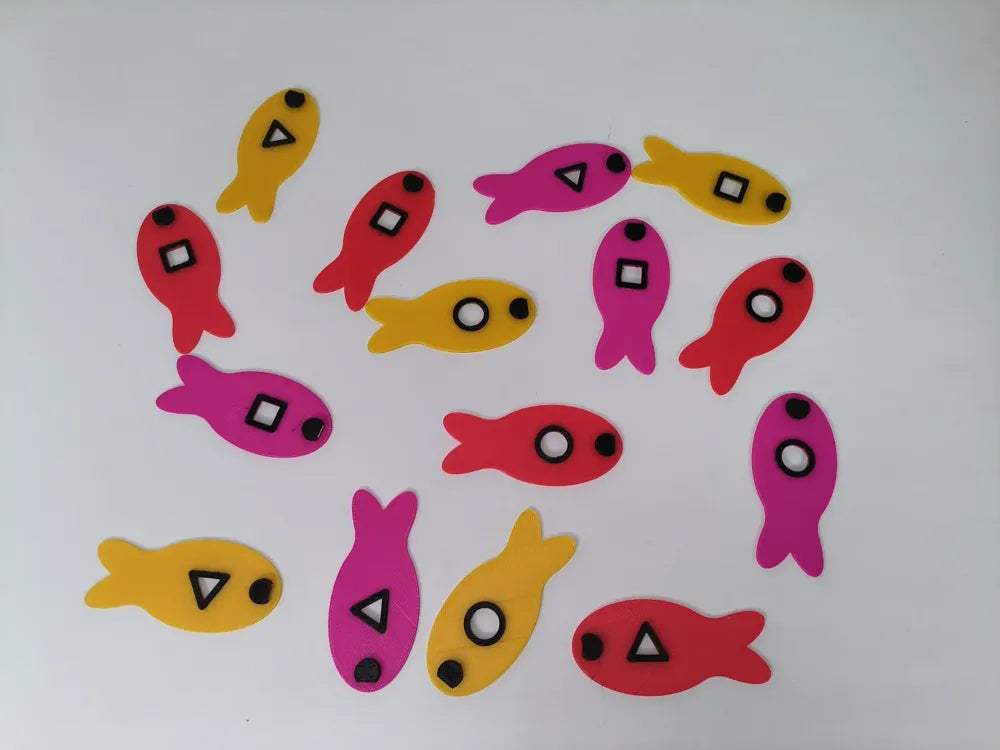 Magnetic Fishing Toy angle – 3D Printed Fun Educational Set by MAYANS FOFUS Kerala