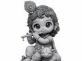 Bal Krishna Hindu Deity Figurine – 3D Printed Sacred Idol by 3D Divine | FOFUS, Thrissur Kerala