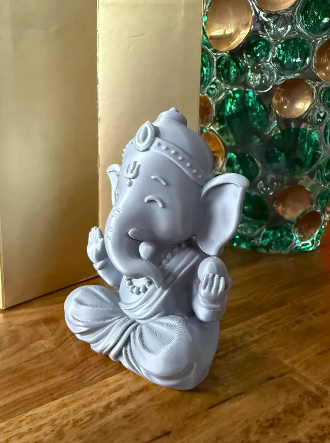 Vighnaharta Ganesha Idol side – 3D Printed Remover of Obstacles Statue by FOFUS Kerala