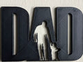 3D DAD Sign Father and Child Silhouette – 3D Printed Father's Day Layered Sign by FOFUS, Thrissur Kerala