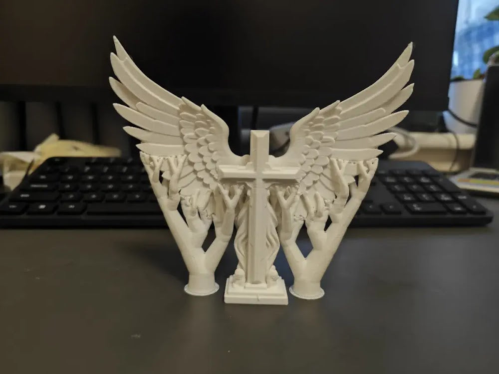 Faith Miniature Cross Statue