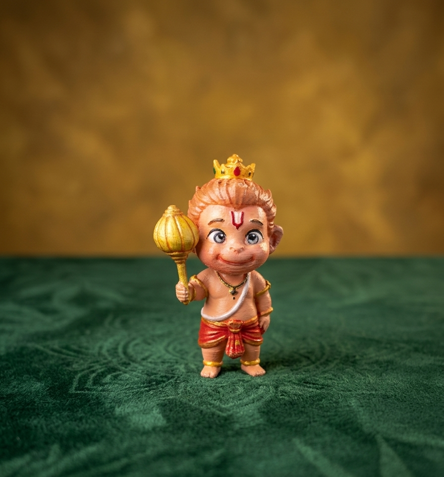 Baby Hanuman Figurine