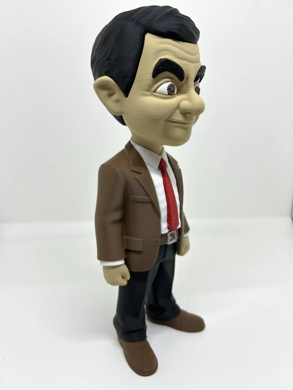 Mr. Bean Comedy Figurine angle – 3D Printed British TV Collectible by MAYANS FOFUS Kerala
