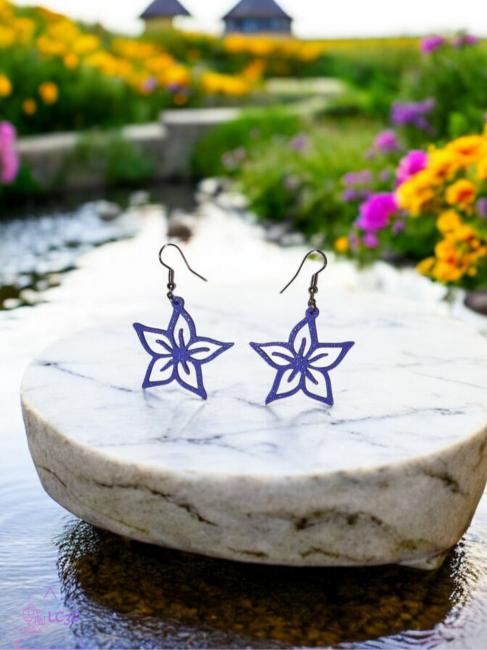 Flower earring