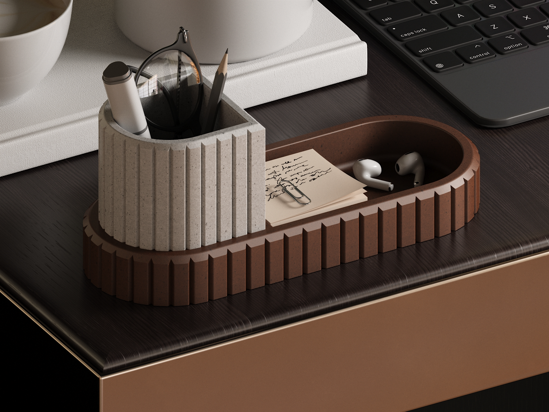 Desk organiser