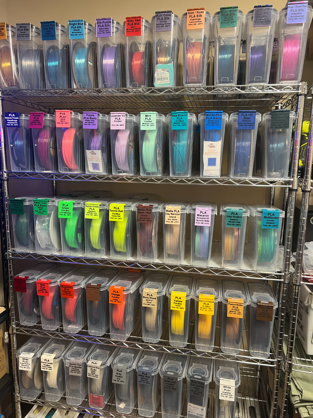 Filament organiser