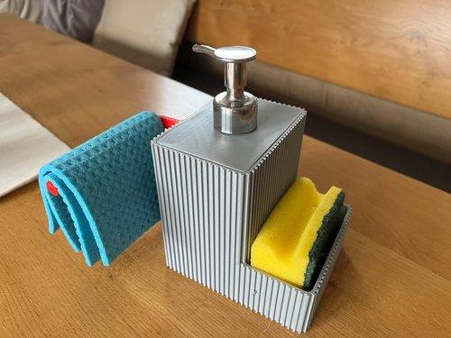 3D Printed Liquid Soap Dispenser – Bathroom and Kitchen