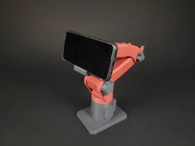 Articulated Robotic Arm Phone Stand
