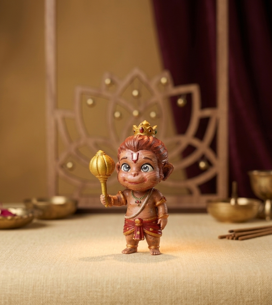 Baby Hanuman Figurine