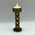 Chain Link LED Tealight Holder