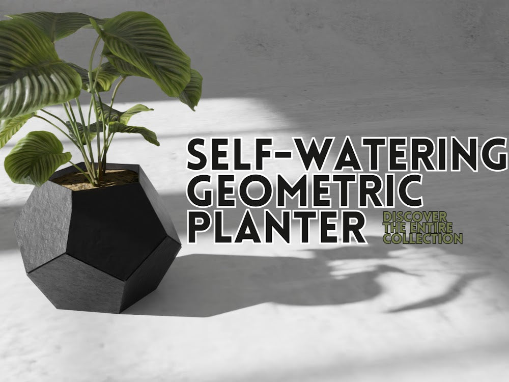 Self Watering Geometric Planter