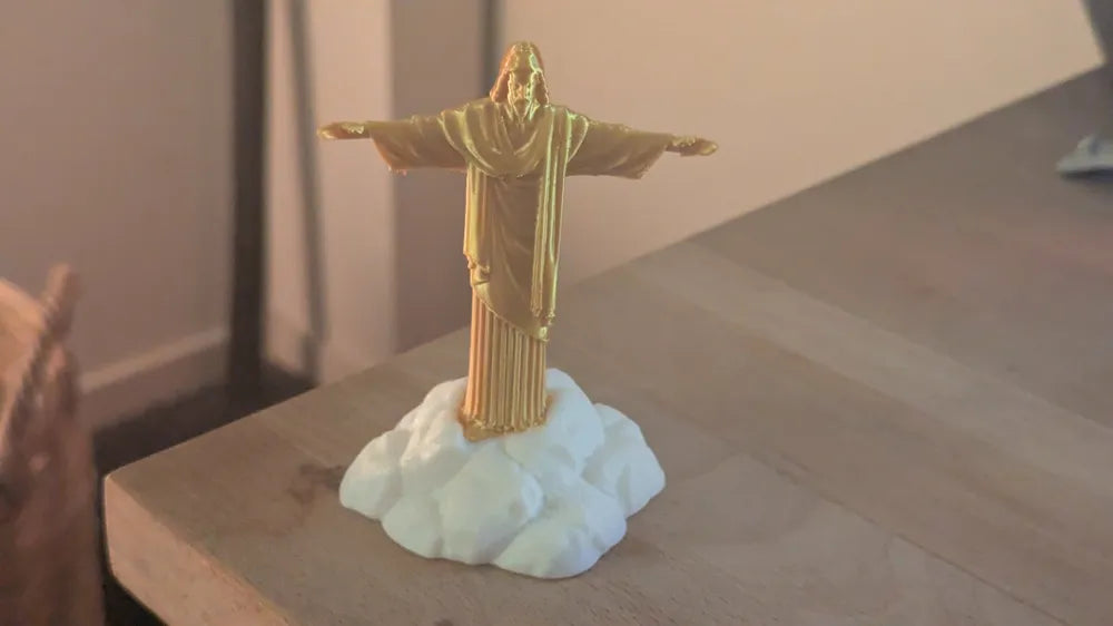 Christ Redeemer Sculpture detail – 3D Printed Premium Christian Décor by FOFUS Irinjalakuda Kerala