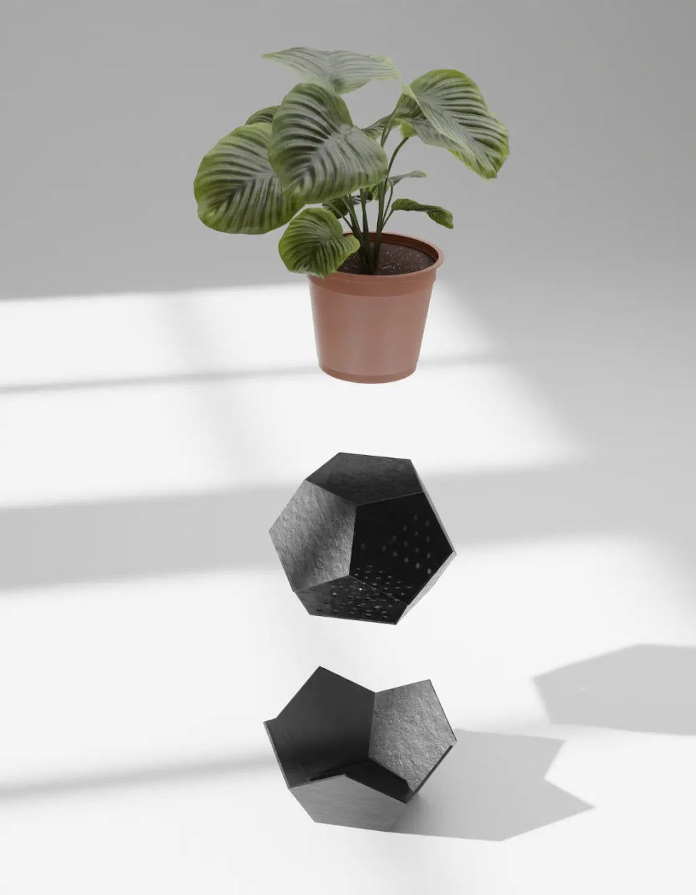Self Watering Geometric Planter