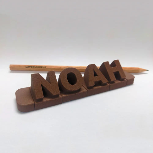3D Name Letters Sign angle – Bold Custom Name Display by FOFUS Kerala