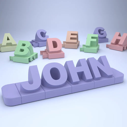 3D Name Letters Sign – Bold Standard Font Custom Name Display by FOFUS, Thrissur Kerala