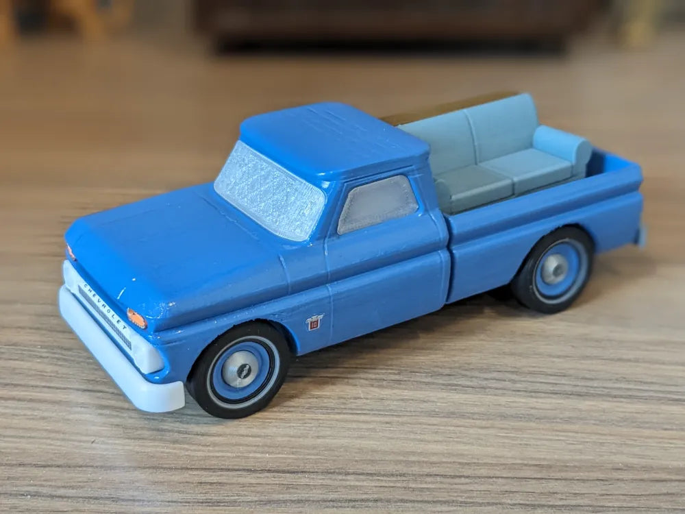 1964 Chevrolet C10 Pickup Scale Model – 3D Printed Classic American Truck Collectible by FOFUS, Thrissur Kerala
