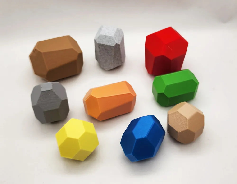 Stacking Rocks Toy detail – 3D Printed Sorting Balancing Kids Toy by MAYANS FOFUS Kerala