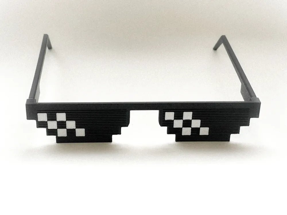 Thug Life Glasses angle – 3D Printed Novelty Sunglasses Prop by FOFUS Kerala