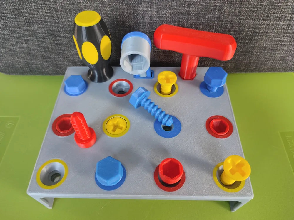 Kids Activity Board angle – 3D Printed Learning Board by MAYANS FOFUS Kerala