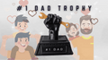 WrenchMaster Trophy Number 1 Dad Award – 3D Printed Handyman Dad Father's Day Gift by FOFUS, Thrissur Kerala