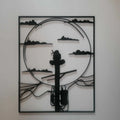 Itachi Scene Wall Art – 3D Printed Naruto Anime Iconic Scene Sculpture by FOFUS, Thrissur Kerala