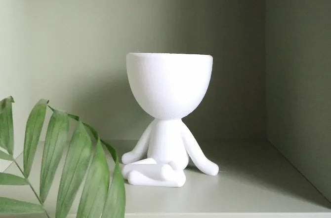 Roberts Planters Meditate – 3D Printed Serene Mindful Plant Pot by FOFUS, Thrissur Kerala