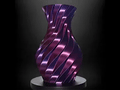 Twisting Pillars Vase – 3D Printed Sculptural Spiral Column Vase by FOFUS, Thrissur Kerala