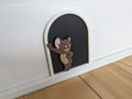 Tom and Jerry Decorative Wall Hole – 3D Printed Cartoon Mouse Hole Art by FOFUS, Thrissur Kerala