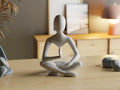 Celestial Resonance Meditation Sculpture – 3D Printed MidAir Zen Art by FOFUS, Thrissur Kerala