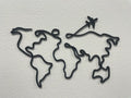 World Map Wall Art – 3D Printed Wanderlust Travel Decor by FOFUS, Thrissur Kerala
