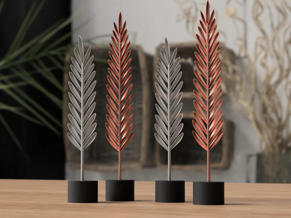 Modern Feather Decoration – 3D Printed Elegant Feather Home Decor Accent by FOFUS, Thrissur Kerala