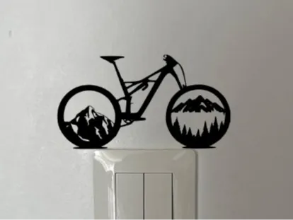 Wall Decor Bike – 3D Printed Bicycle Wall Art Sculpture by FOFUS, Thrissur Kerala
