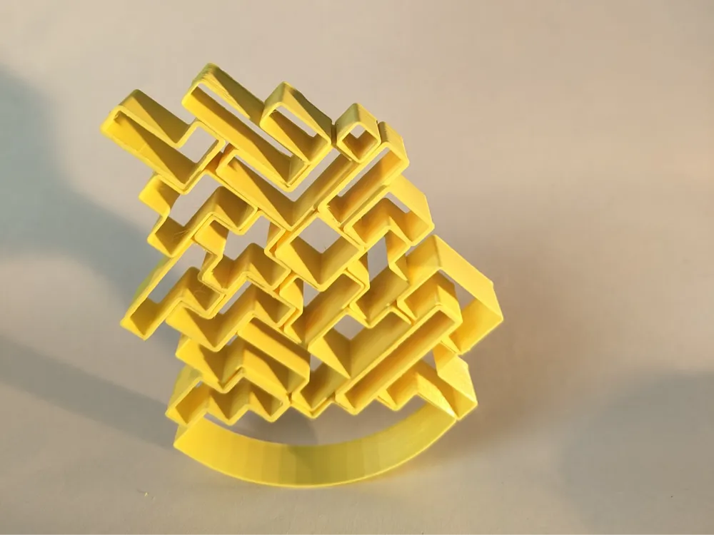 Cubic Tower Puzzle – 3D Printed Balancing Block Stacking Game by MAYANS | FOFUS, Thrissur Kerala