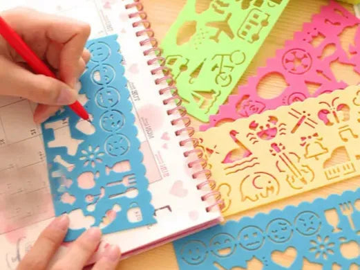 Montessori Drawing Stencils – 3D Printed Educational Art Kit for Kids by MAYANS | FOFUS, Thrissur Kerala