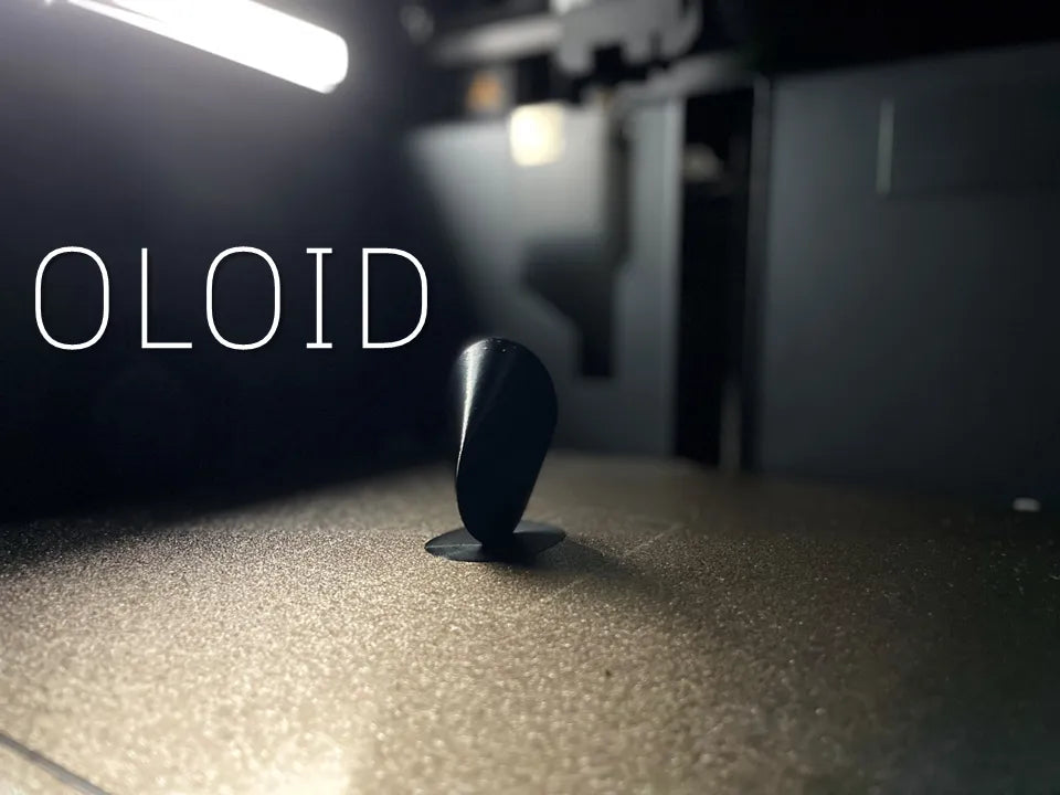 Oloid Geometric Fidget Desk Toy – 3D Printed Rolling STEM Model by FOFUS, Thrissur Kerala