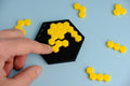 Bee Honeycomb Puzzle – 3D Printed Nature-Inspired Brain Teaser by MAYANS | FOFUS, Thrissur Kerala