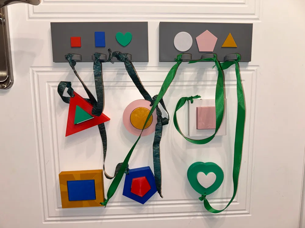 Montessori Manipulation Board angle – 3D Printed Busy Board for Toddlers by MAYANS FOFUS Kerala