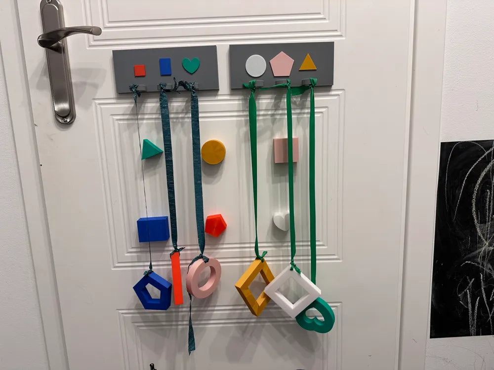 Manipulation Board detail – 3D Printed Montessori Busy Board by MAYANS FOFUS Kerala