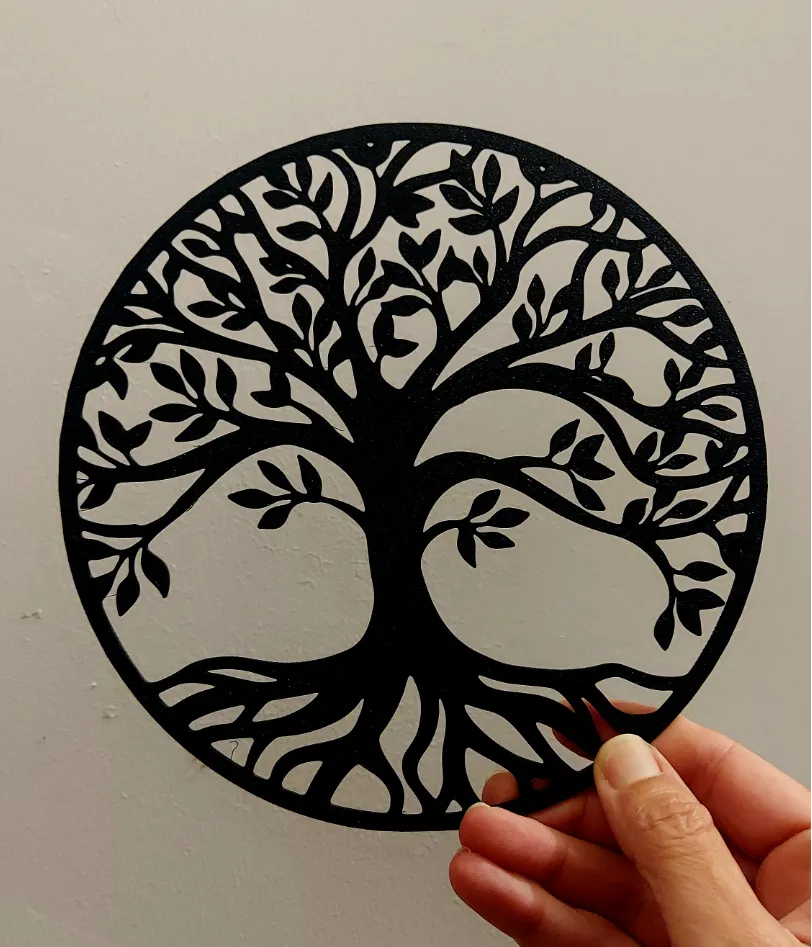 Tree of Life Wall Art – 3D Printed Symbolic Nature Botanical Sculpture by FOFUS, Thrissur Kerala