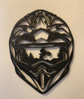 Motocross Wall Art – 3D Printed Dirt Bike Motorsport Layered Sculpture by FOFUS, Thrissur Kerala