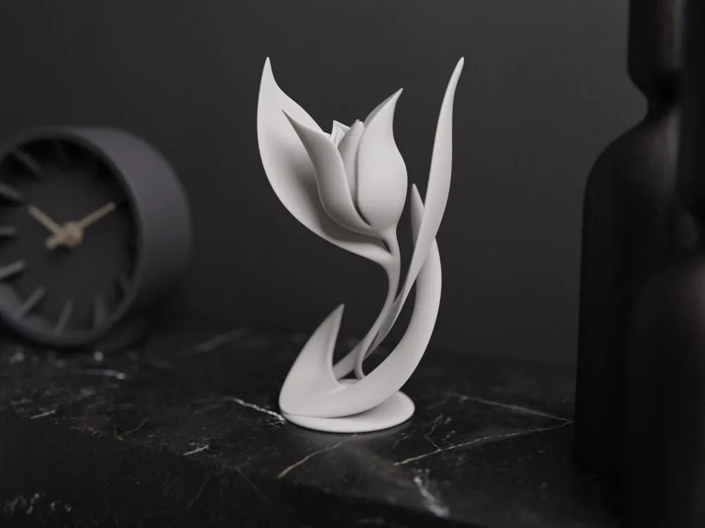 Flower Sculpture – 3D Printed Floral Nature Home Decor Piece by FOFUS, Thrissur Kerala