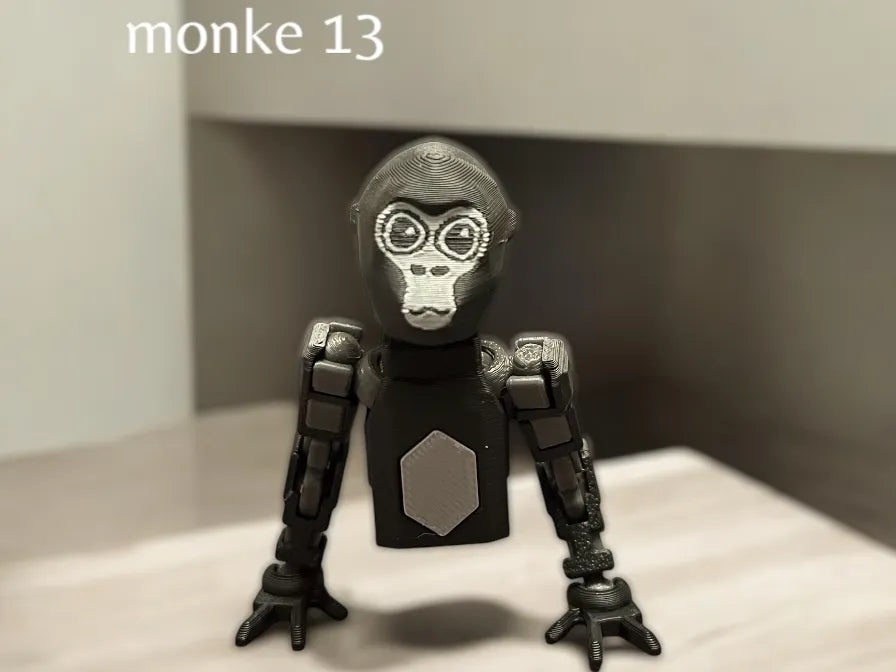 Monke 13 Gorilla Tag Dummy Figurine – 3D Printed Gorilla Tag Game Character by FOFUS, Thrissur Kerala