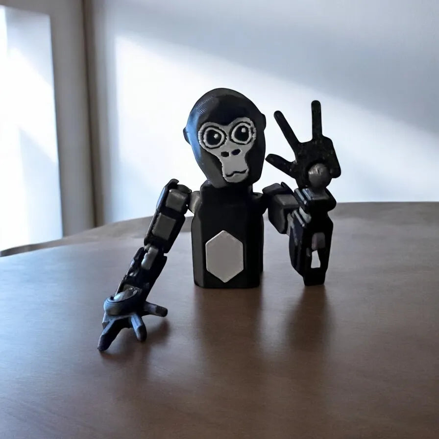 Monke 13 Gorilla Tag Dummy Figurine angle – 3D Printed Gorilla Tag Character by FOFUS Kerala