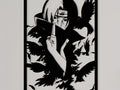 Itachi Uchiha Wall Art – 3D Printed Naruto Anime Sharingan Wall Sculpture by FOFUS, Thrissur Kerala