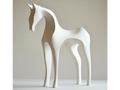 Modern Horse Home Decor – 3D Printed Contemporary Equestrian Sculpture by FOFUS, Thrissur Kerala
